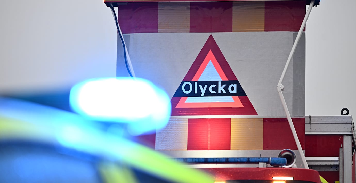 Frontalkrock utanför Vetlanda – två till sjukhus