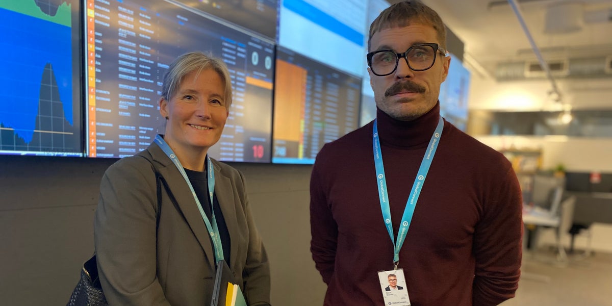 Global Connect övervakar nätet i Uppsala centrum