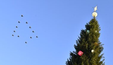 Då sker försvarets julgransflygning - SvD