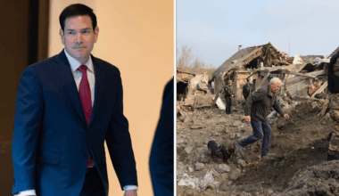 Löjligt att säga att vi tvingar Ukraina