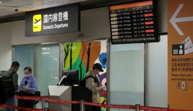 Kina drar sig tillbaka efter övning runt Taiwan