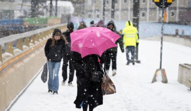 Året ser ut att avslutas med snökanon