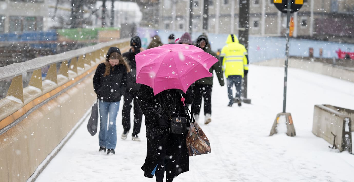 Året ser ut att avslutas med snökanon