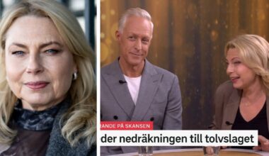 Helena Bergström läser Nyårsklockan i SVT