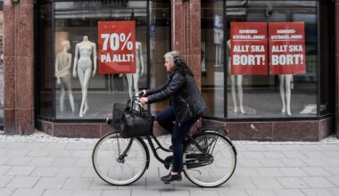 Konkurserna minskar – men ligger fortsatt högt