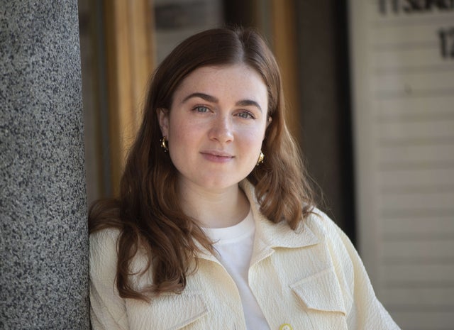 Amy Deasismont gillar utsikten över Jönköping.