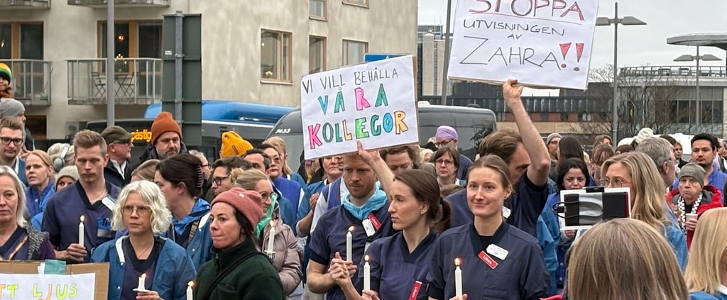 Zahra Kazemipour. Högutbildad vårdpersonal utvisas på grund av lagförändring om spårbyte.
|
MittSkifte