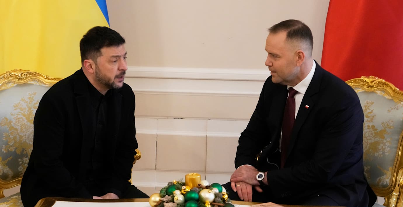 Polens president till Zelenskyj: Du är otacksam