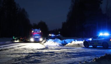 Dödsolycka på väg 95 vid Varuträsk