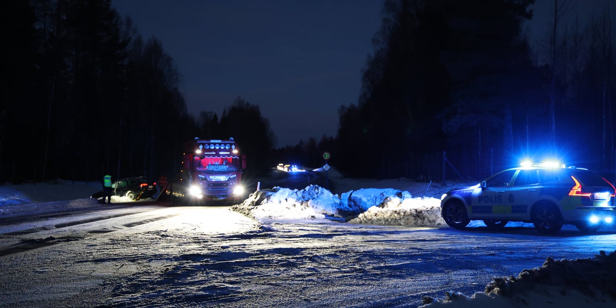 Dödsolycka på väg 95 vid Varuträsk