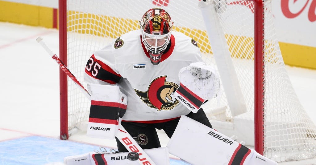 Ullmark tar paus från hockeyn – på obestämd tid - Västerbottens-Kuriren