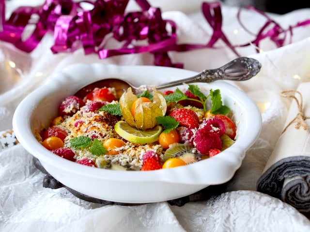 Gino är alltid poppis. För att göra den mindre söt skippar jag bananen och tillsätter lime.