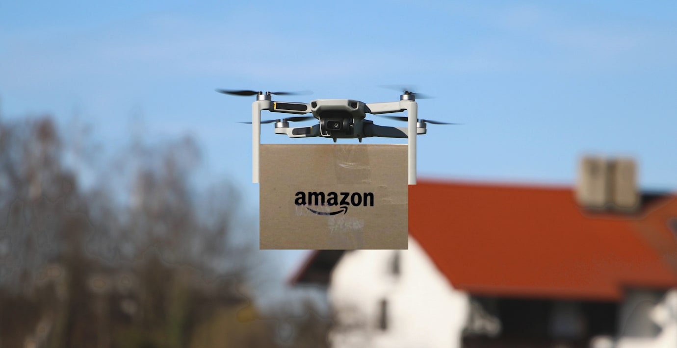 Amazon stoppar planer på drönarleverans i Italien