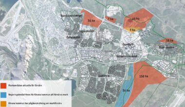 LKAB ansöker om köp av mark i Kiruna