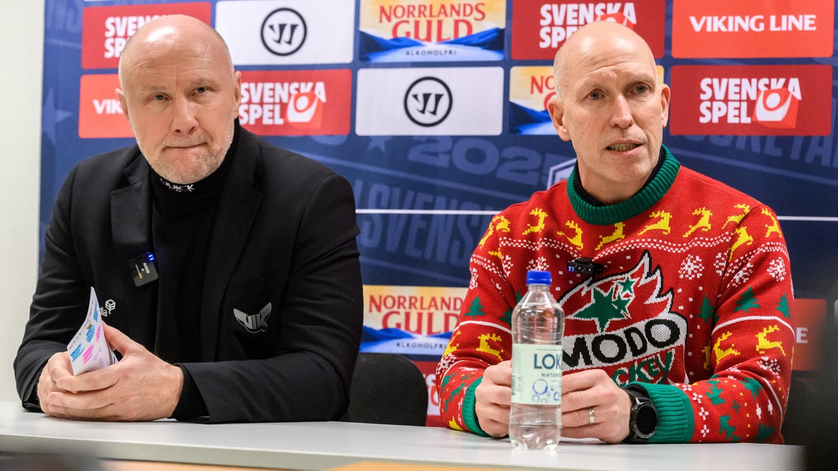 Här duckar den pressade VIK-tränaren VLT:s frågor - VLT