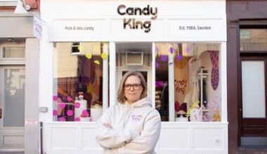 Cloettas CandyKing öppnar butik i New York med det bredaste sortimentet av svenskt lösgodis i USA