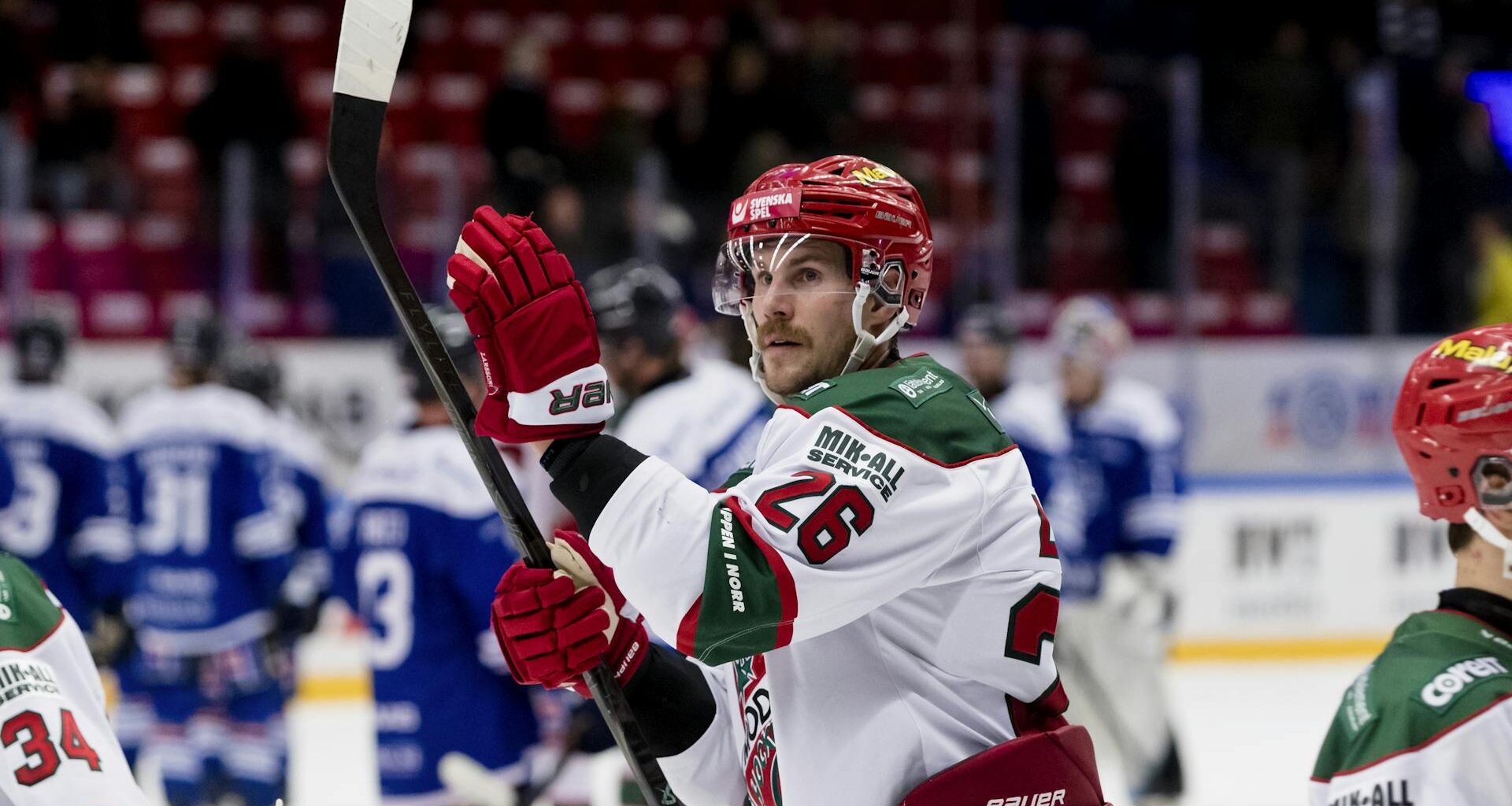 Truppläget inför matchen i Karlskoga