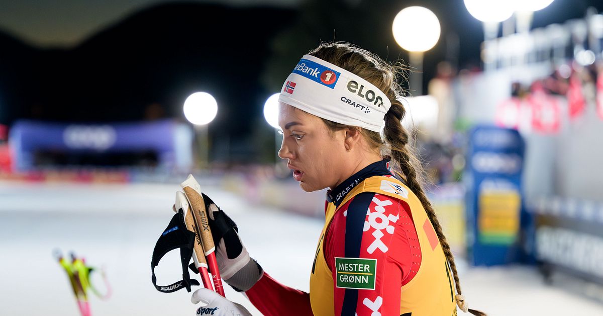 Längdskidor: Kristine Stavås Skistad diskades i semifinalen