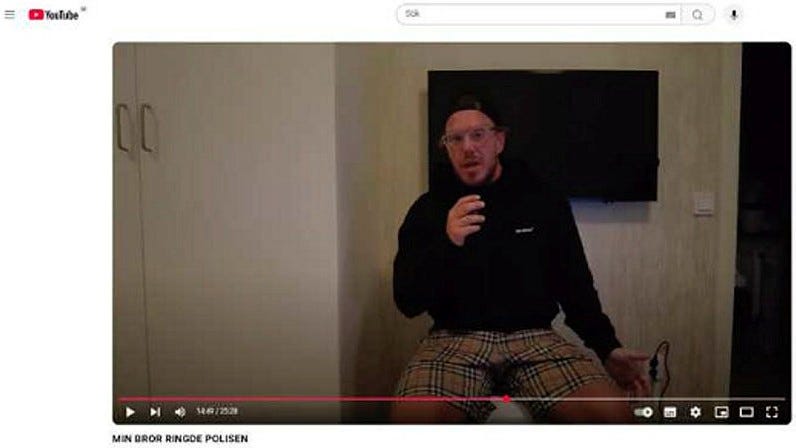 Exempel på hur det kan se ut på ”Chrippas” Youtube-kanal.