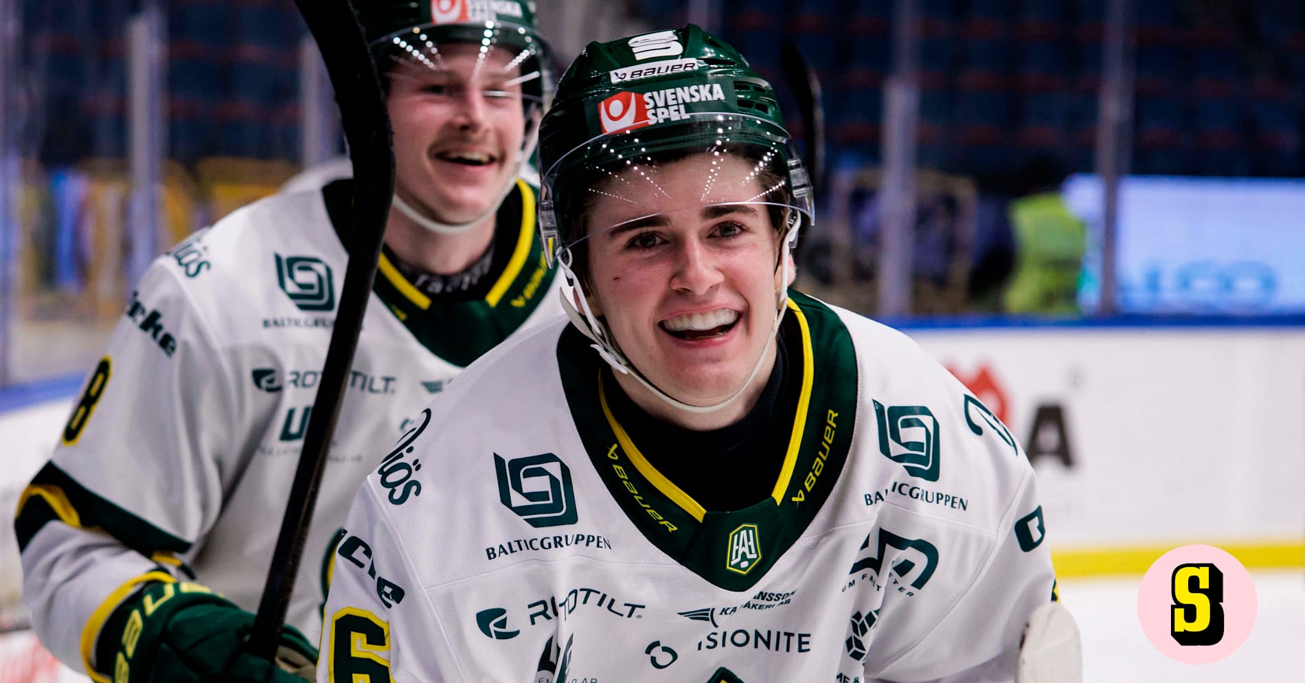 Oliwer Sjöström gjorde sitt första mål på seniornivå