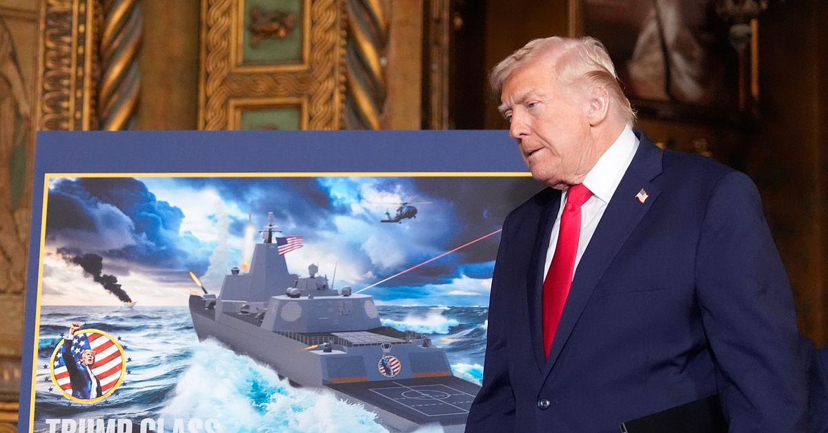 Trump: Ska bygga världens största slagskepp