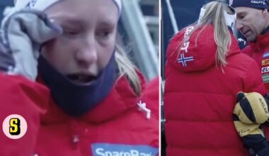 Karoline Simpson-Larsen i tårar efter Sivert Guttorm Bakkens död