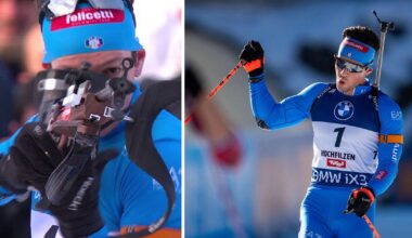 Vintersport: Tommaso Giacomel överlägsen i masstarten – tar karriärens tredje seger