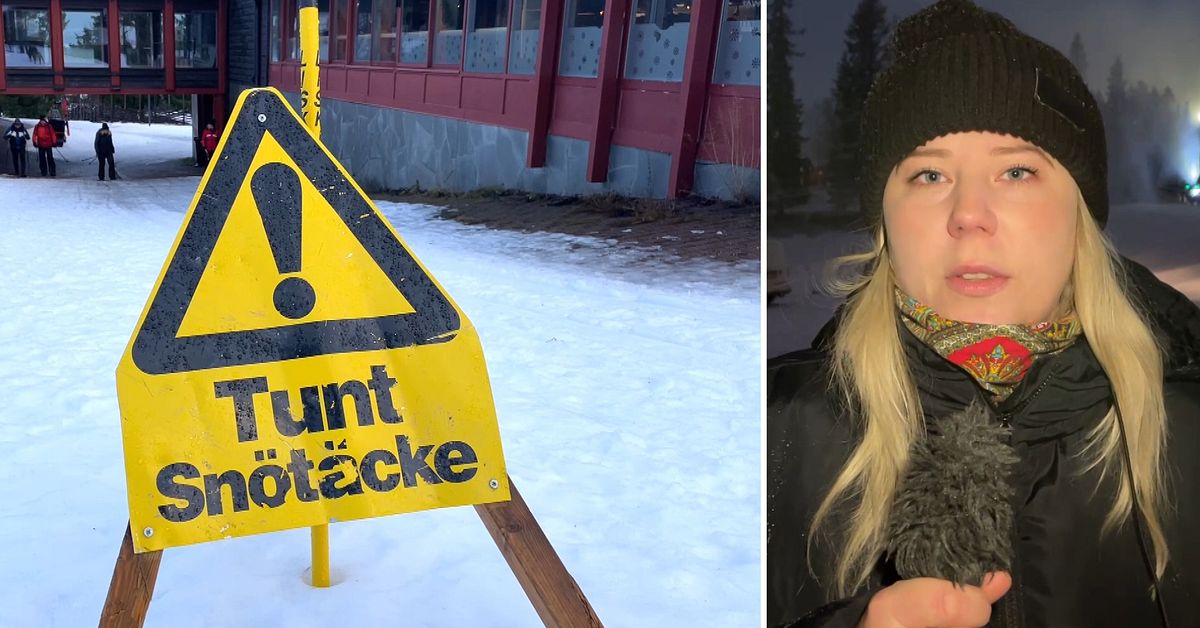 Många nedfarter stängda i fjällen – men snögarantin uppfylls