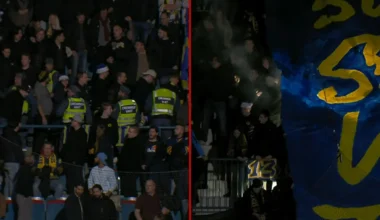 08-derbyt sköts upp – efter pyro: "Undrar vad fan som händer"