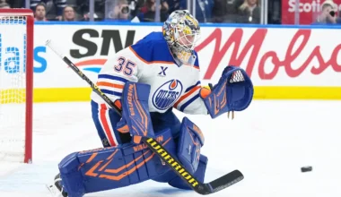 Oilers smäll – Tristan Jarry skadad bara en vecka efter trejden