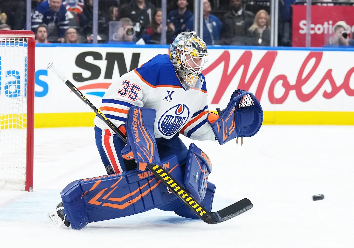 Oilers smäll – Tristan Jarry skadad bara en vecka efter trejden