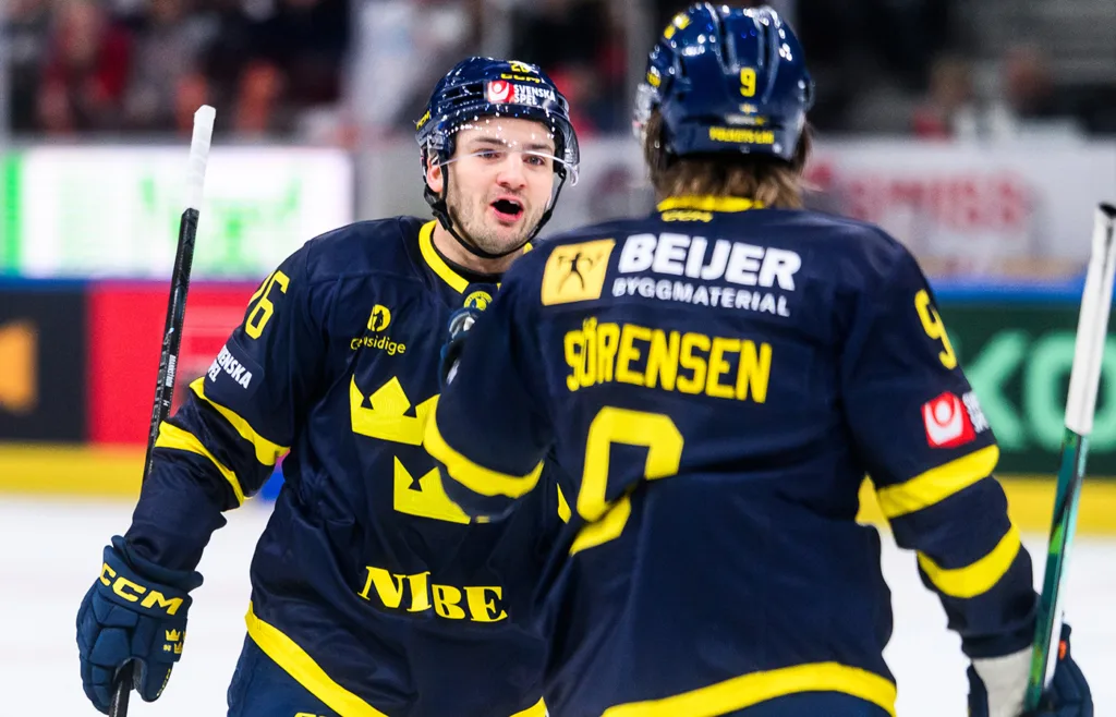 Tre Kronor vinner Swiss Hockey Games.