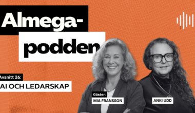 Almegapodden om AI och ledarskap