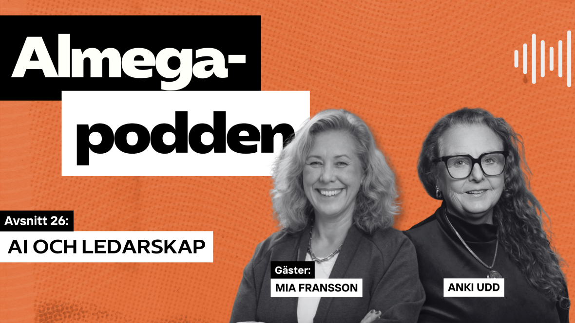 Almegapodden om AI och ledarskap