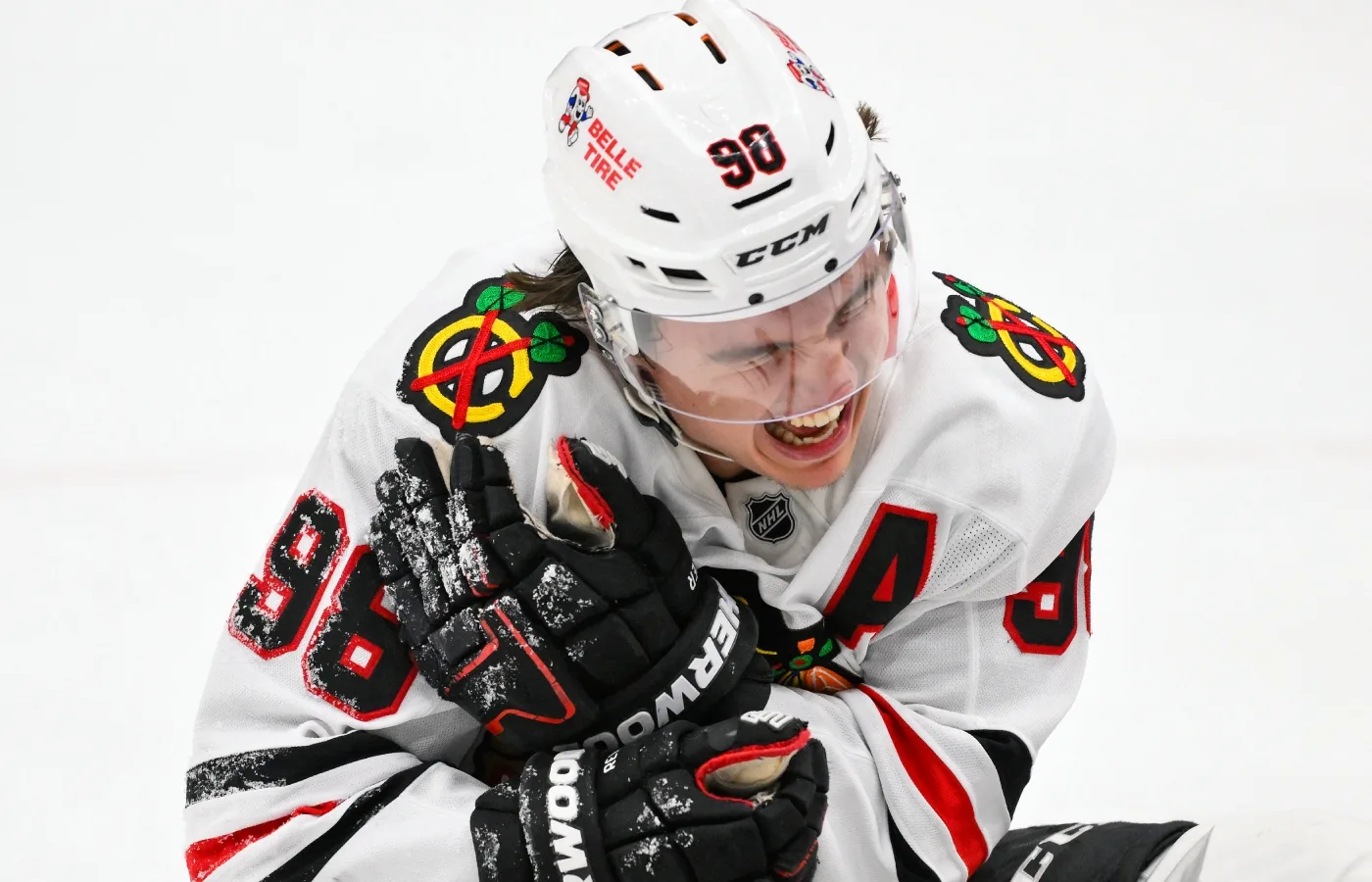 Bedard skadad - med en sekund kvar: "Galen olycka"