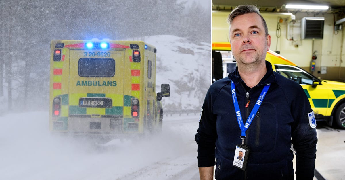 Lista: Här får man vänta längst på ambulans - Västerbottens-Kuriren