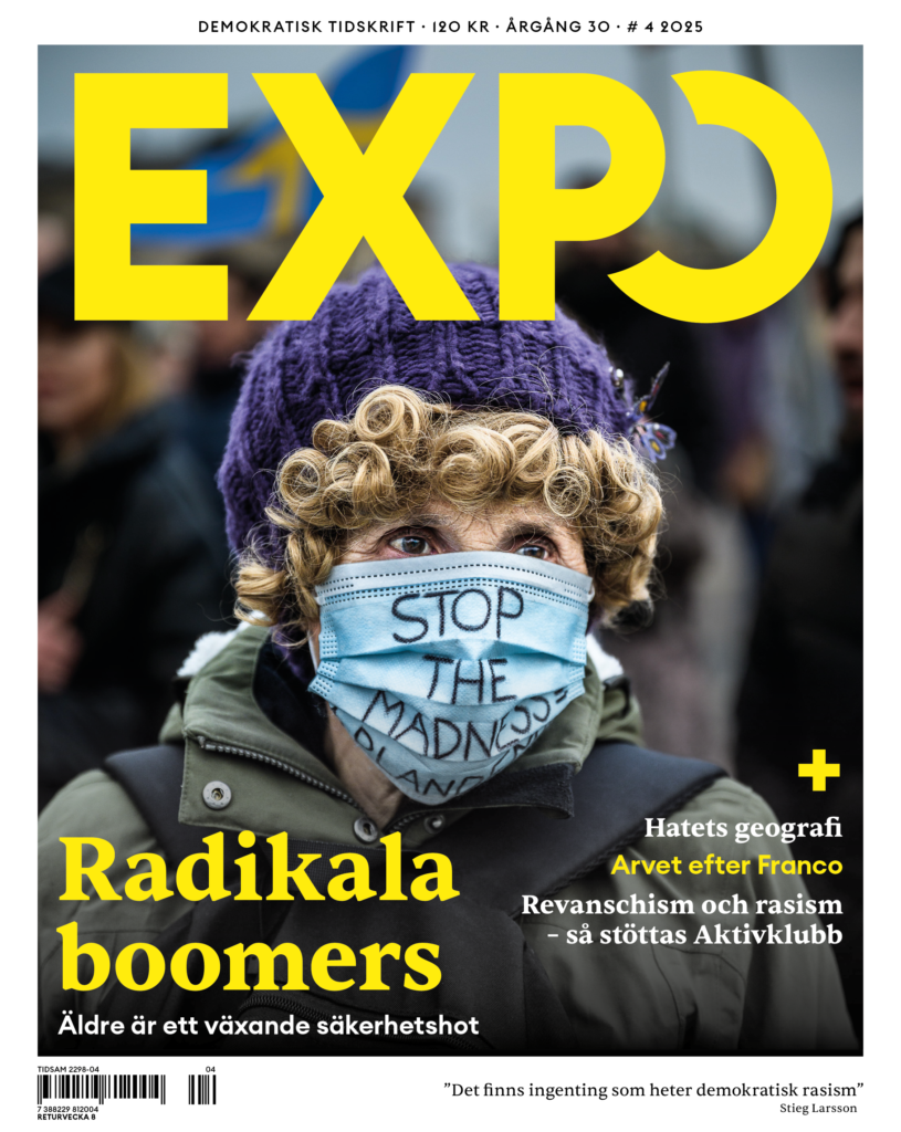 Expo #4 2025 om radikala boomers, hatets geografi, arvet efter Franco och Aktivklubb.