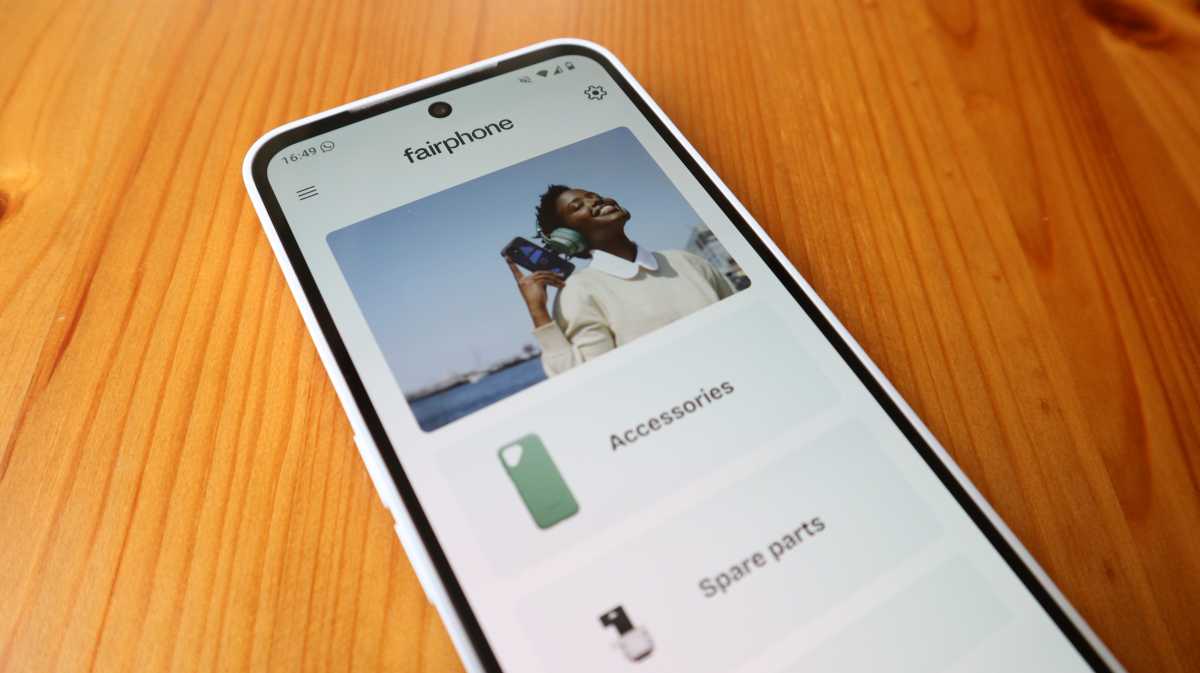 Fairphone Gen 6 company app