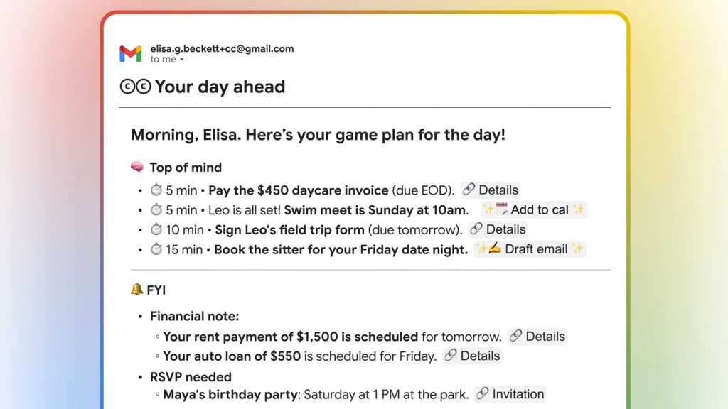 Google CC Experiment