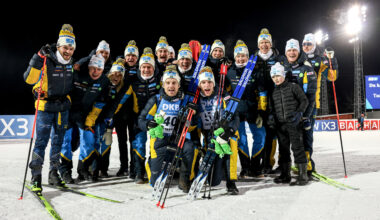 Sebastian på pallen i herrarnas distans!