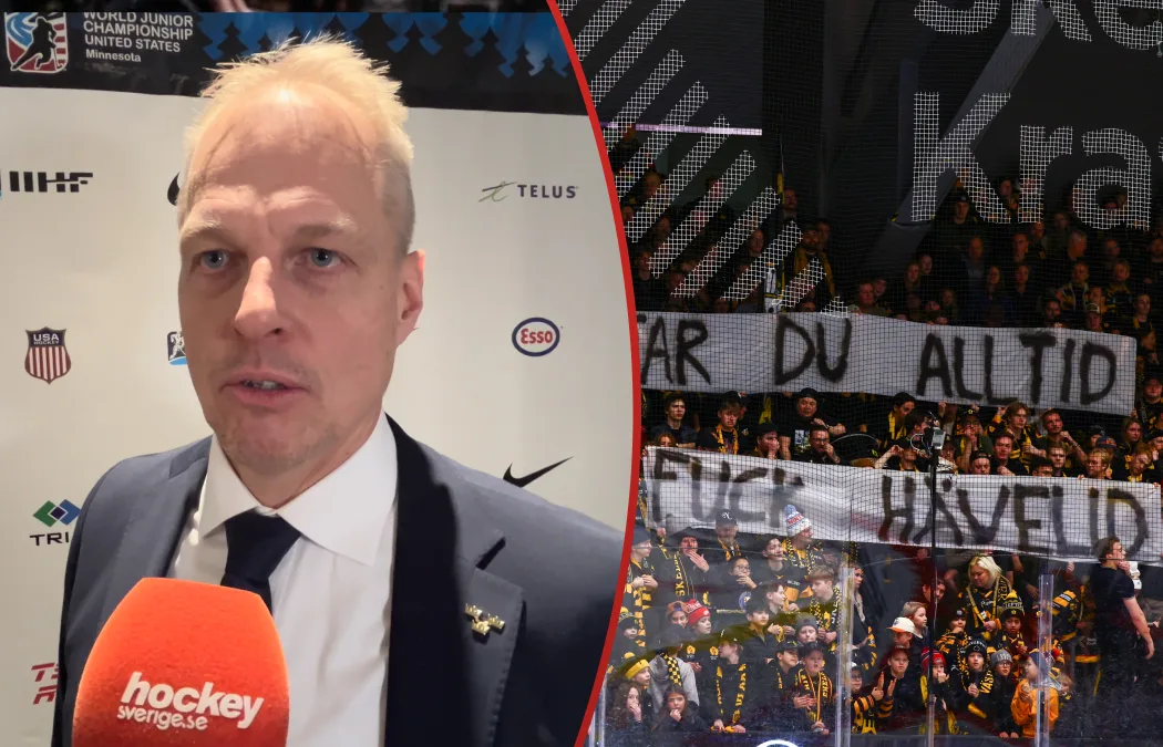 TV: Svarar - efter "Fuck Hävelid”-banderollen