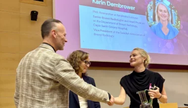 Karin Dembrower får 2025 års AI@KI Award