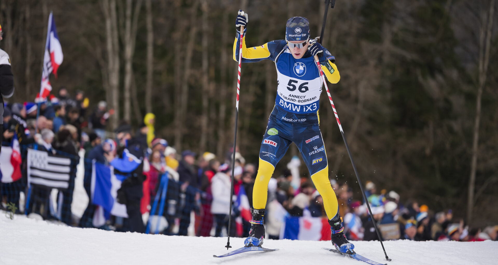 Stark svensk laginsats i världscupsprinten