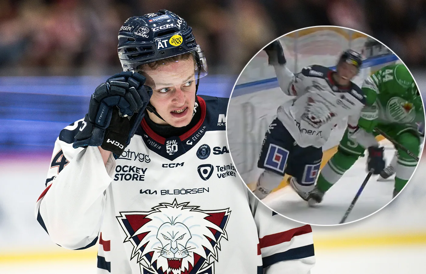 JVM-uttagne forwarden får böter för diving