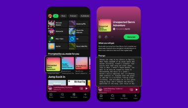 Nu kan du prompta spellistor på Spotify med AI