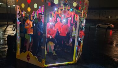 Löpning + ljuskonst = Rinkeby Run