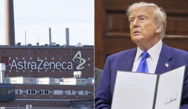 Så exponerade är europeiska läkemedelsbolag mot USA