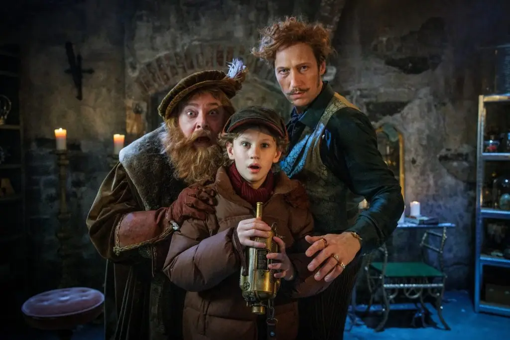 Gusten Wickberg, Simon J. Berger och Andreas Rothlin Svensson i Tidstjuven