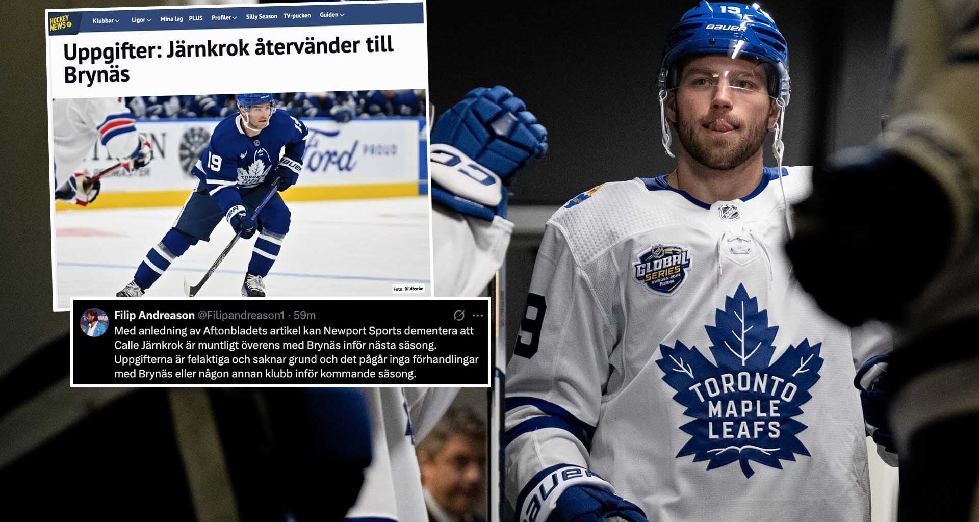 Slår tillbaka mot uppgifterna: ”Saknar grund” - HockeyNews