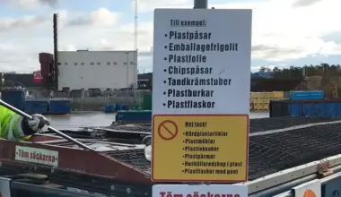 Visby återvinningscentral